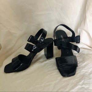 Canelo Patent Leather Heels